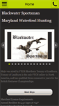 Mobile Screenshot of blackwatersportsman.com